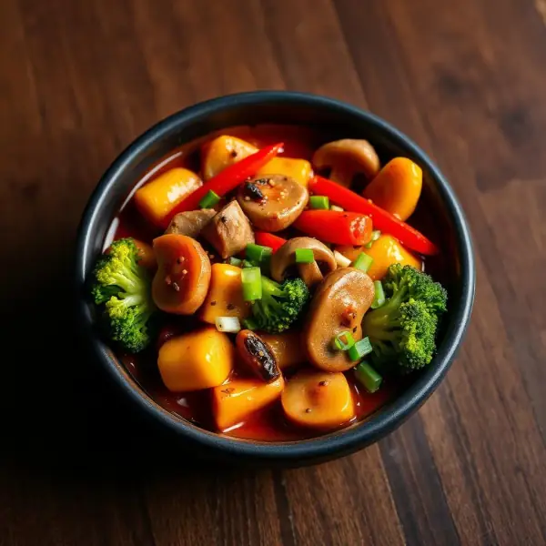 Mix Veg Hot Garlic Sauce